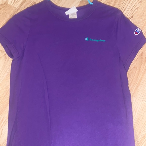 purple champion t shirt. - Picture 1 of 1